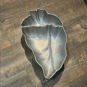 Wilton Armetale Chili Pepper Chip &‎ Dip Serving Tray Large 15”x8”